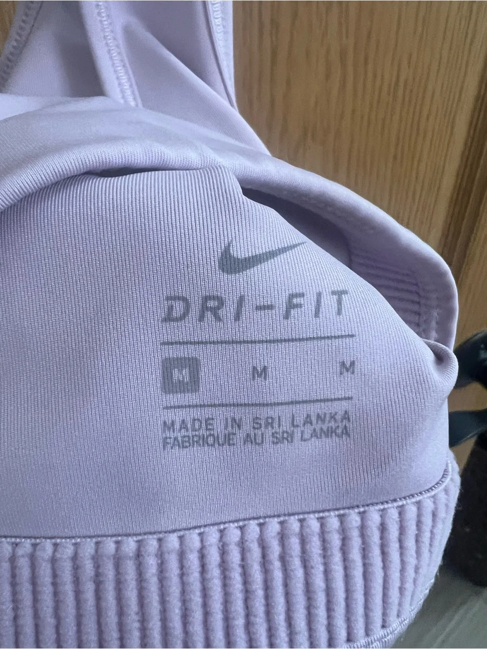 Nike Dri-FIT Swoosh Icon Clash Strappy Sports Bra Sz Medium